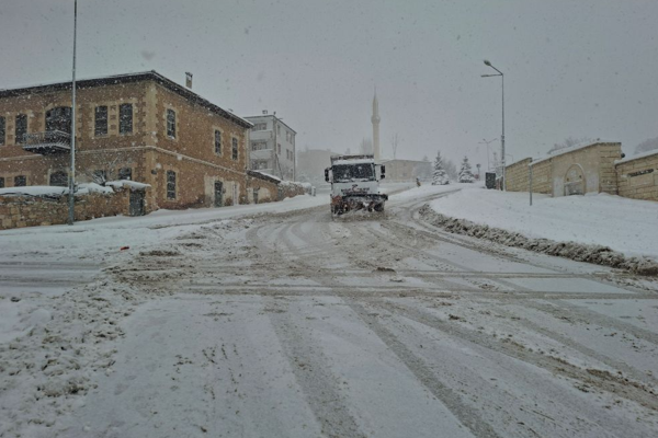 Bayburt’ta karla mücadele