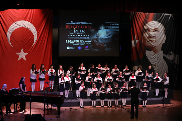 Antalya’daki çocuk koroları depremde hayatını kaybedenleri andı