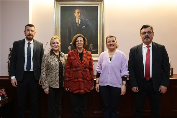 Başkan Hürriyet’ten Başkan Ünlüce’ye nezaket ziyareti