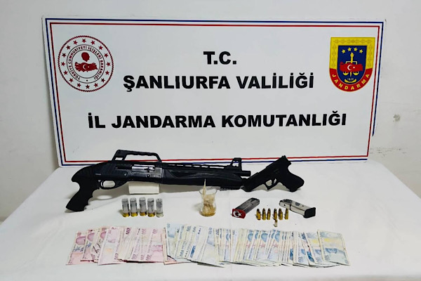 Şanlıurfa’da narkotik operasyonu