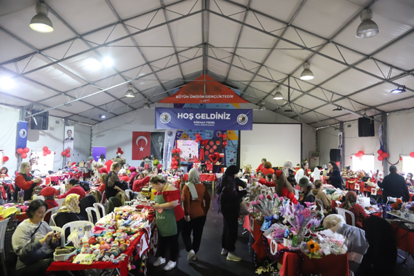 ‘Sevgililer Günü Özel Kadın Emeği Pazarı’ kapılarını açtı