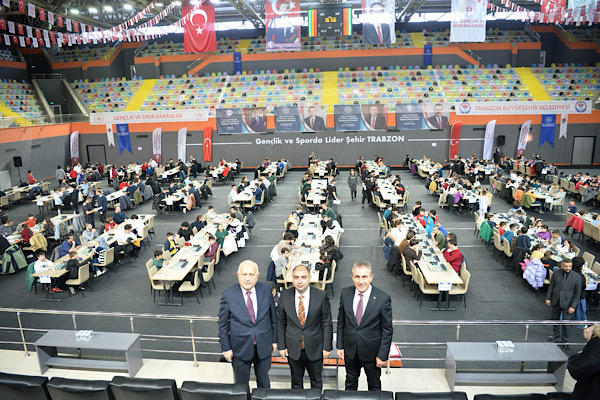 Trabzon’da 24 Şubat Kurtuluş Kupası Satranç Turnuvası başladı