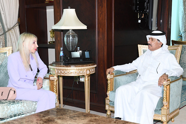 Al Hammadi, Kıbrıs Cumhuriyeti Dışişleri Bakanlığı Siyasi Direktörü Shambos ile görüştü