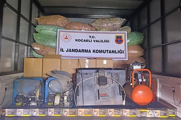Kocaeli’de kaçak tütün operasyonu