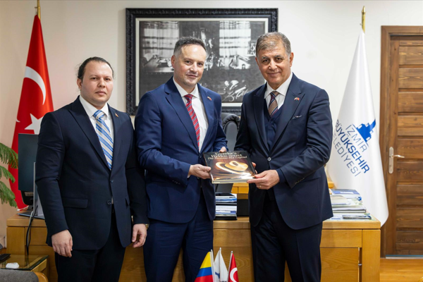 Başkan Tugay, Büyükelçi Vega ve beraberindeki heyeti ağırladı