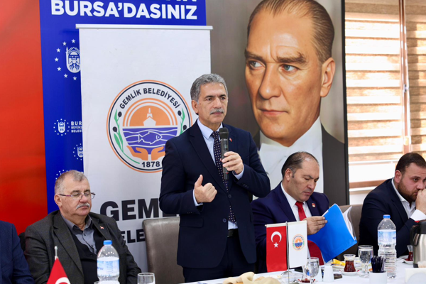 Başkan Deviren, muhtarlarla bir araya geldi