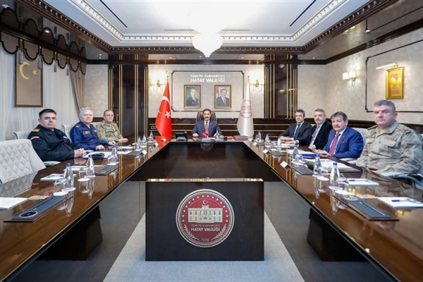 Hatay’da asayiş ve güvenlik toplantısı yapıldı