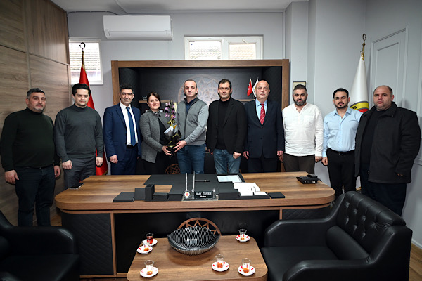 Yalova Belediye başkan yardımcıları, esnaf odalarını ziyaret etti