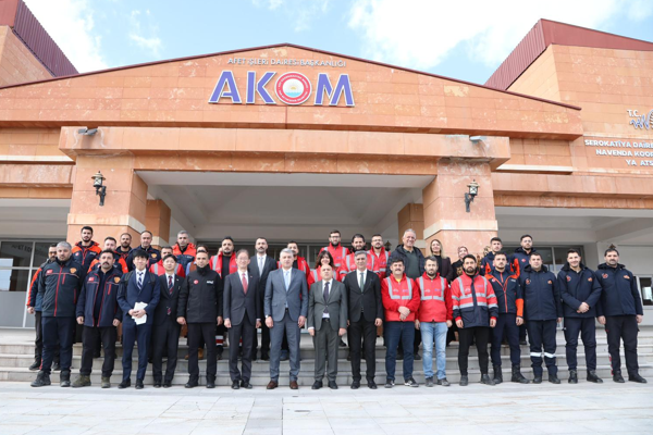 Japonya’nın Ankara Büyükelçisi Masami’den AKOM’a ziyaret