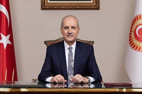 TBMM Başkanı Kurtulmuş, Diyanet İşleri Başkanı Arpaguş’u kabul etti