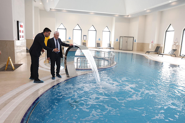 Gemlik termal tesisi hizmete girdi