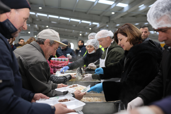 Mahmudiye’de iftar sofrası kuruldu