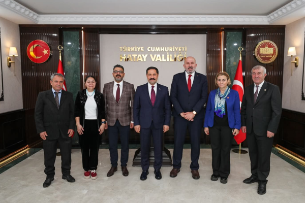 Vali Masatlı, muhtarlar heyetini kabul etti