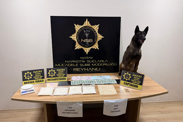 Hatay’da uyuşturucu ve silah operasyonu düzenlendi