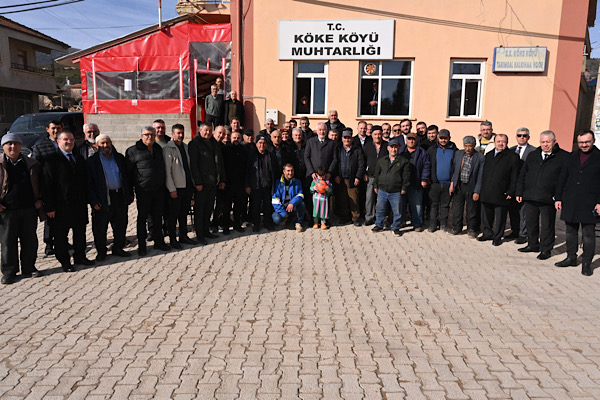 Başkan Başdeğirmen’den Köke Köyü’ne ziyaret