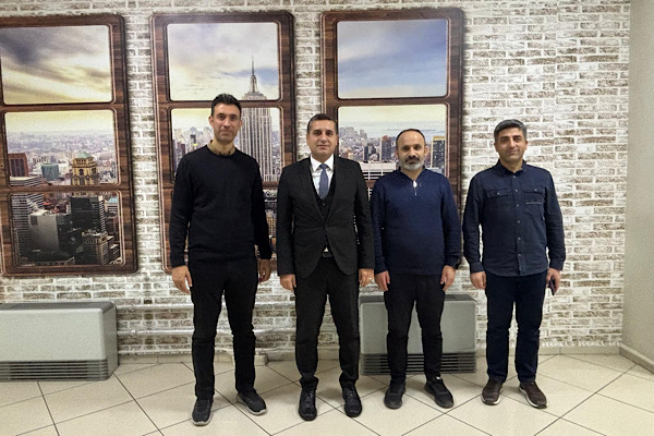 Kozluk Kaymakamı Böçkün, Valilik Proje Ofisi’ni ziyaret etti