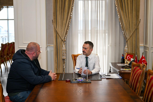 Vali Aktaş, vatandaşlarla bir araya geldi