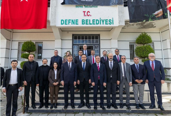 Başkan Tugay, Hatay’da