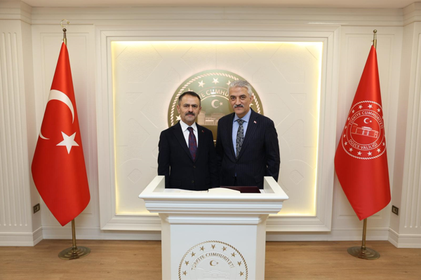 Vali Aktaş’tan Vali Makas’a ziyaret