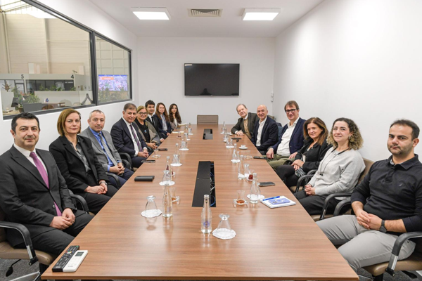 Başkan Tugay’a Floransa heyetinden ziyaret