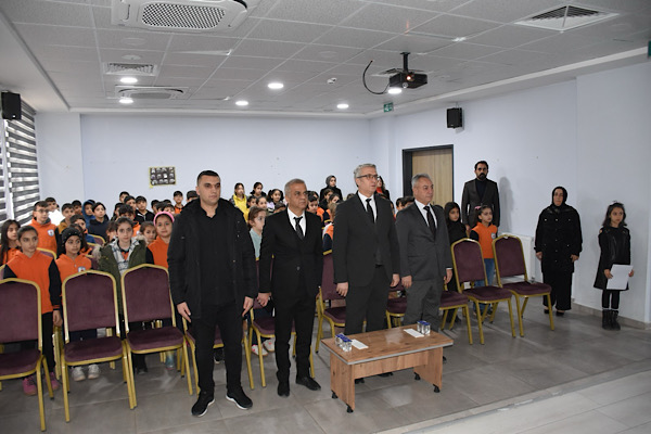 Batman’da okullarda 6 Şubat depremi anma programı düzenlendi