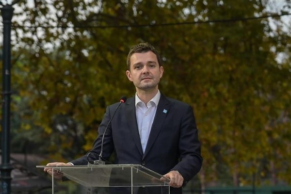 Mucunski, Alman Devlet Bakanı Krichbaum ile bir araya geldi