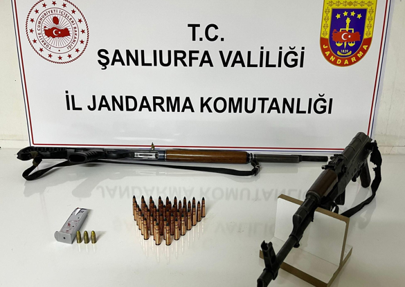 Şanlıurfa’da ruhsatsız silah operasyonu