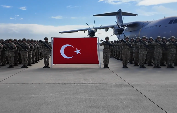 MSB: Steadfast Dart-26 Tatbikatı kapsamında ikinci uçağımızı törenle uğurladık