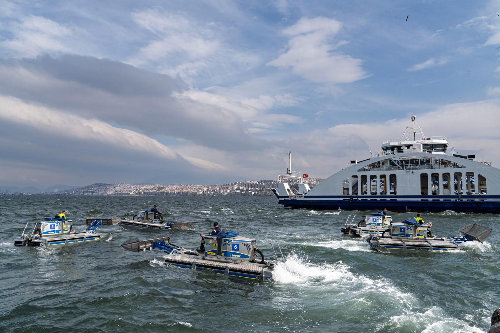 İzmir Körfezi temizliği için 5 amfibi araç alınacak