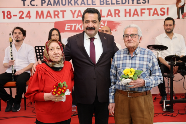 Pamukkale’de Yaşlılar Haftası’nda etkinlik gerçekleştirildi