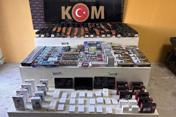 Sakarya’da kaçakçılık operasyonu
