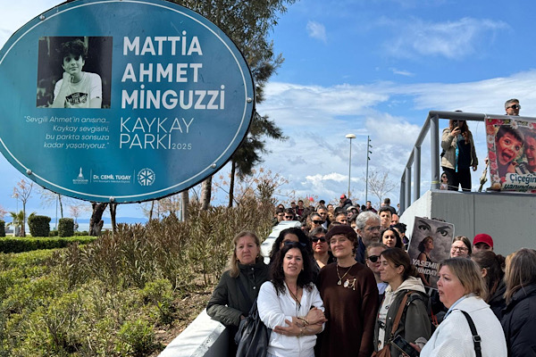 Mattia Ahmet Minguzzi’nin adı Karşıyaka’da kaykay parkına verildi