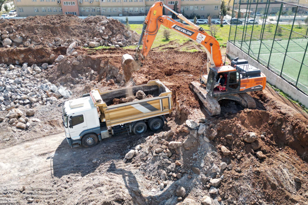 Haliliye’de Açık Okçuluk Tesisi çalışmaları başladı