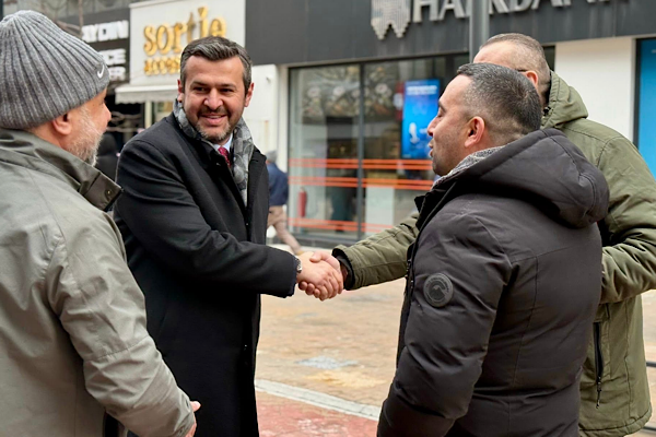 Başkan Çetinkaya esnafla buluştu