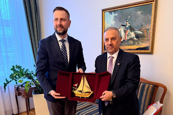 Kosiniak-Kamysz, Katar Büyükelçisi Al Mahmoud ile bir araya geldi