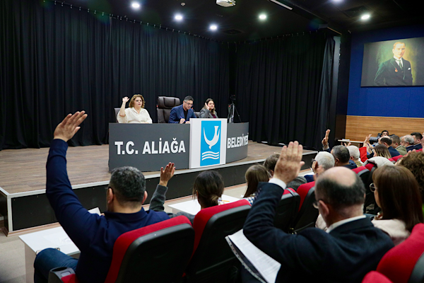 Aliağa Mart ayı meclis toplantısı gerçekleştirildi