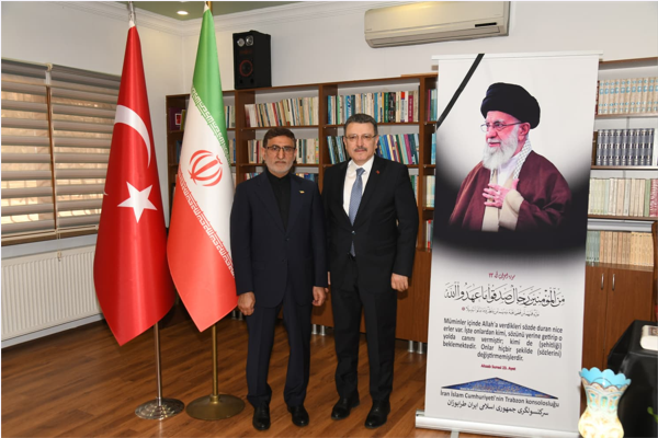 Başkan Genç’ten İran Başkonsolosluğu’na taziye ziyareti