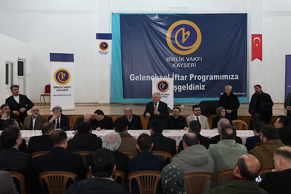 Büyükkılıç: Bir olacağız, iri olacağız, diri olacağız, hep beraber Türkiye olacağız