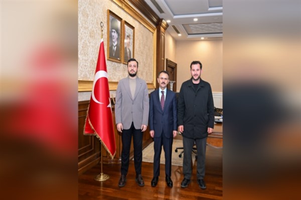 T3 Vakfı’nın yeni temsilcilerinden Vali Aktaş’a ziyaret