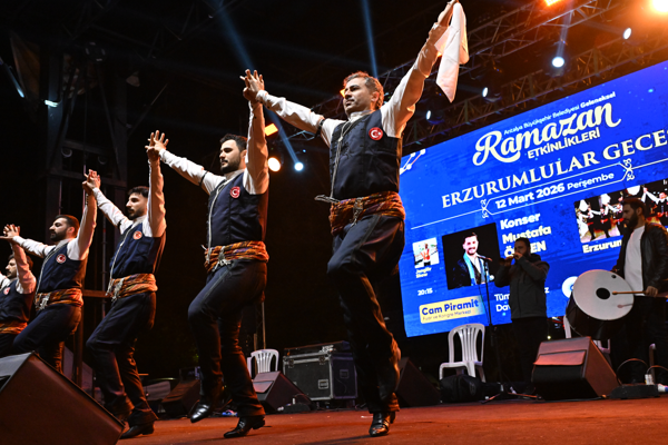 Antalya’da ramazan etkinlikleri kapsamında Erzurumlular Gecesi düzenlendi