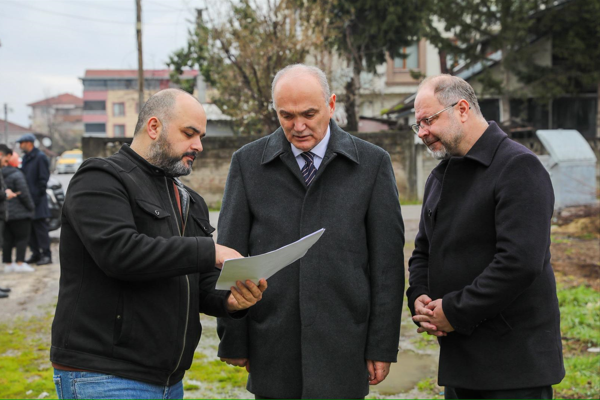 Başkan Özlü, saha incelemesi gerçekleştirdi