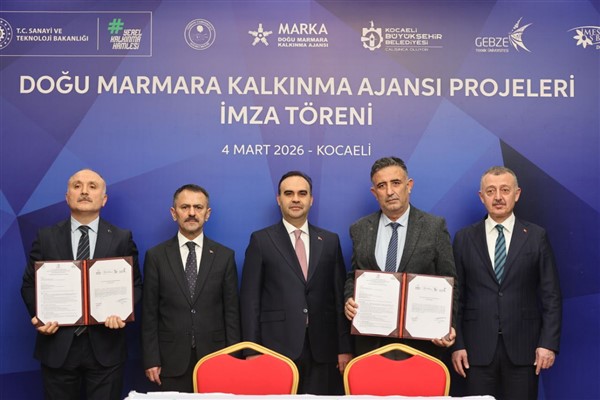 Kocaeli’de MARKA destekli 6 proje için imzalar atıldı