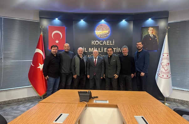 İzmit Belediyesi’nden Kocaeli İl Milli Eğitim Müdürlüğü’ne ziyaret
