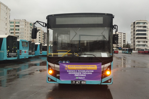 Diyarbakır’da otobüsler 8 Mart’ta kadınlara ücretsiz olacak