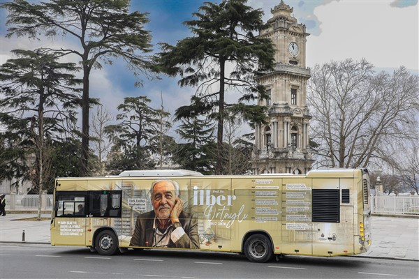 İETT’den Prof. Dr. İlber Ortaylı anısına özel saygı otobüsü