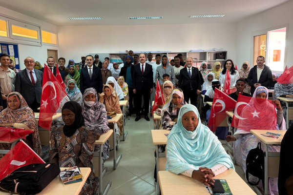 Başkan Altay, Moritanya‘da Türkoloji Bölümü öğrencileriyle buluştu