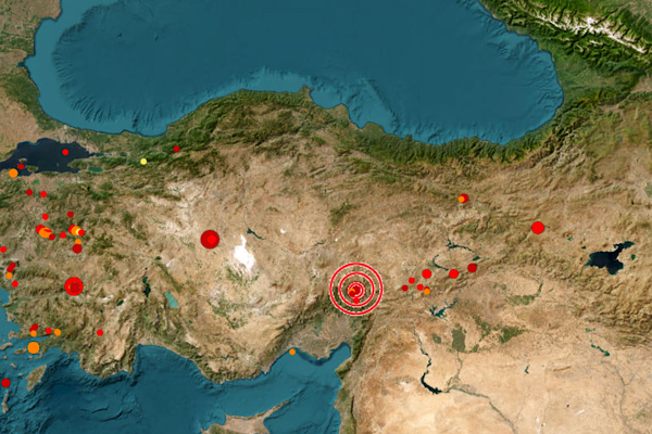 Kahramanmaraş’ta 4.1 büyüklüğünde deprem