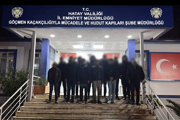 Hatay’da kaçak göçmen operasyonu düzenlendi