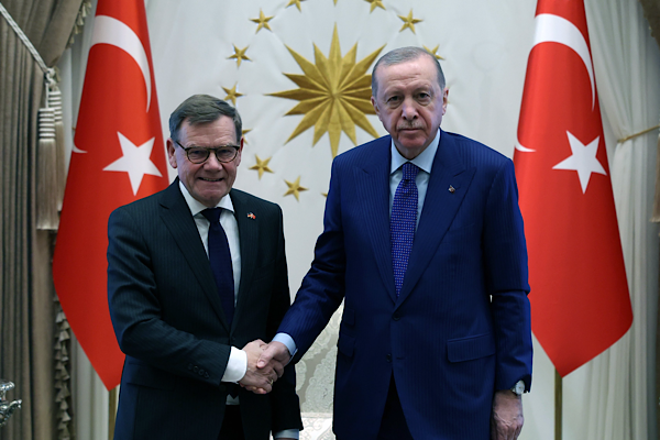 Cumhurbaşkanı Erdoğan, Almanya Dışişleri Bakanı Wadephul’u kabul etti