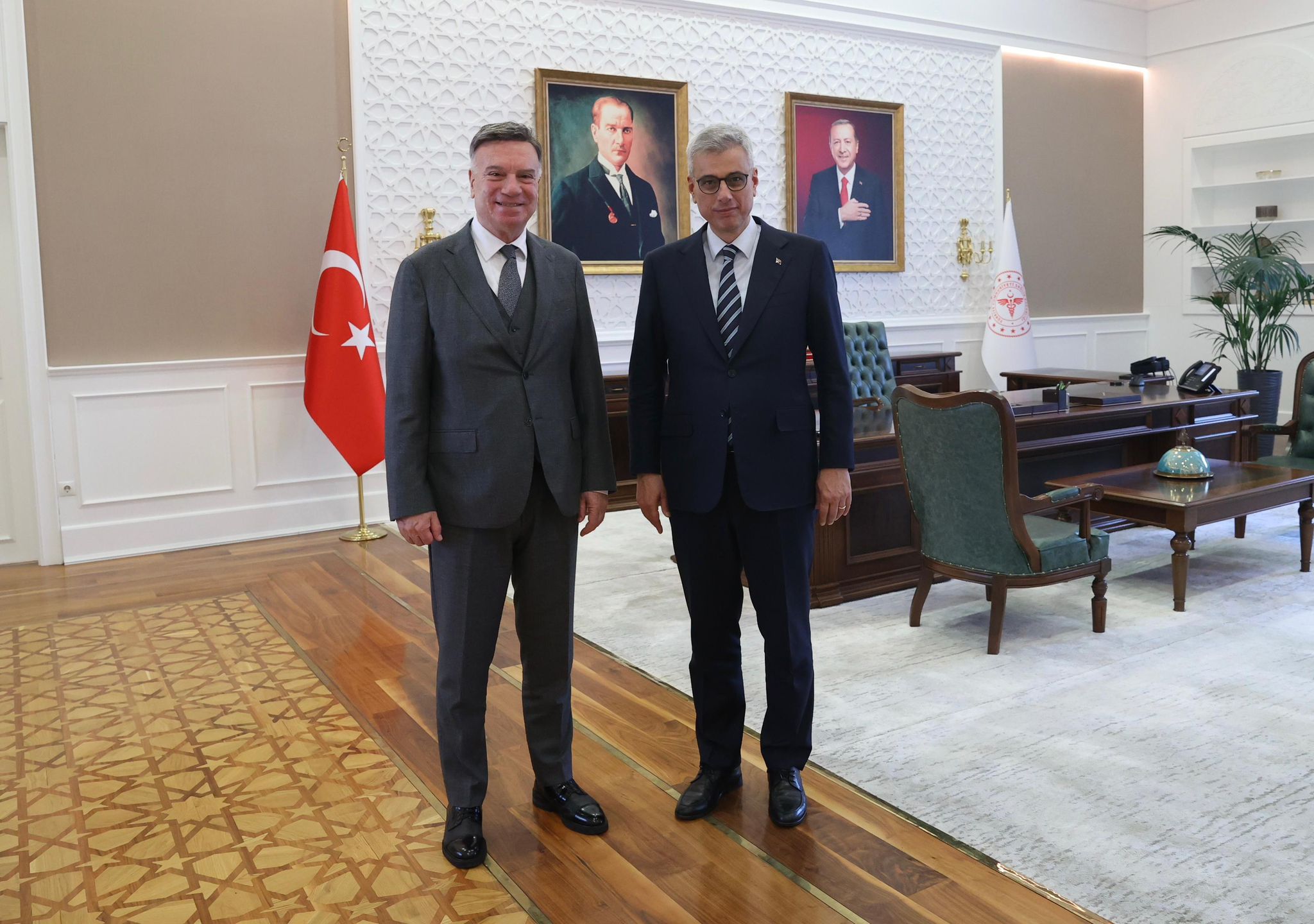 BAŞKENT OSB YÖNETİMİNDEN BAKAN MEMİŞOĞLU’NA ZİYARET